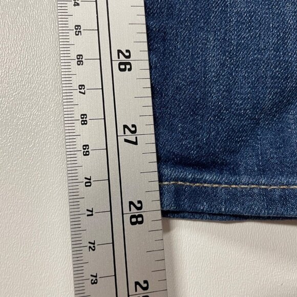 Paige Women's Skyline Ankle Peg Jeans Size 27 Blue Denim Mid-Rise Stretch Skinny - Picture 8 of 8